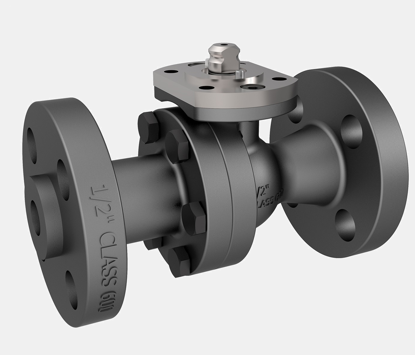 Ball Valve 1/2" 600# ANSI FLANGED A216 WCC Z64 SSSGV